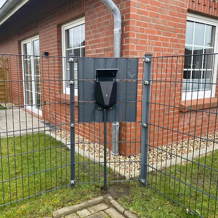 Fewo Friesenbude Nessmersiel, Garten, Wallbox, Bettwaesche Inclusive, Exterior photo